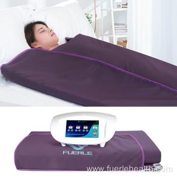 3 heating zone sauna blanket sweating thermal blanket